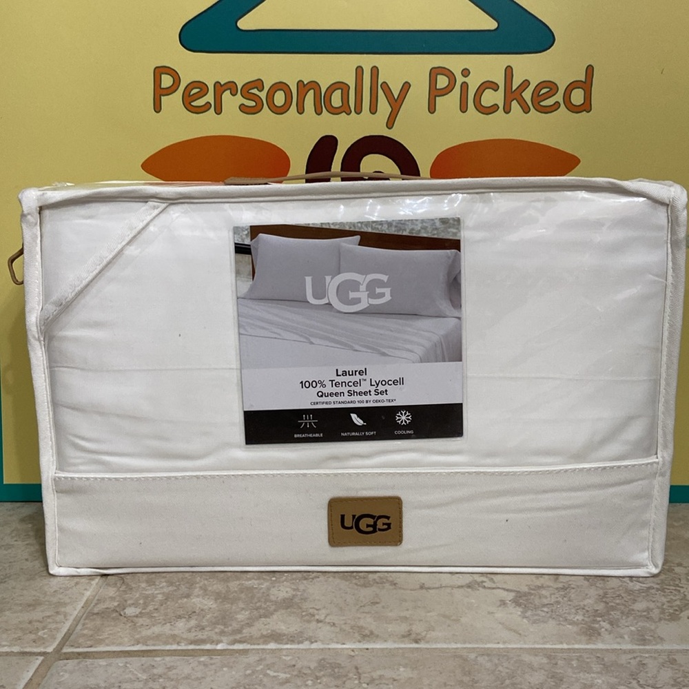 UGG LAUREL Queen Sheet Set